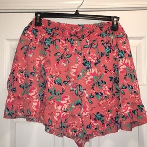 Living doll stretchy dress shorts with ruffle